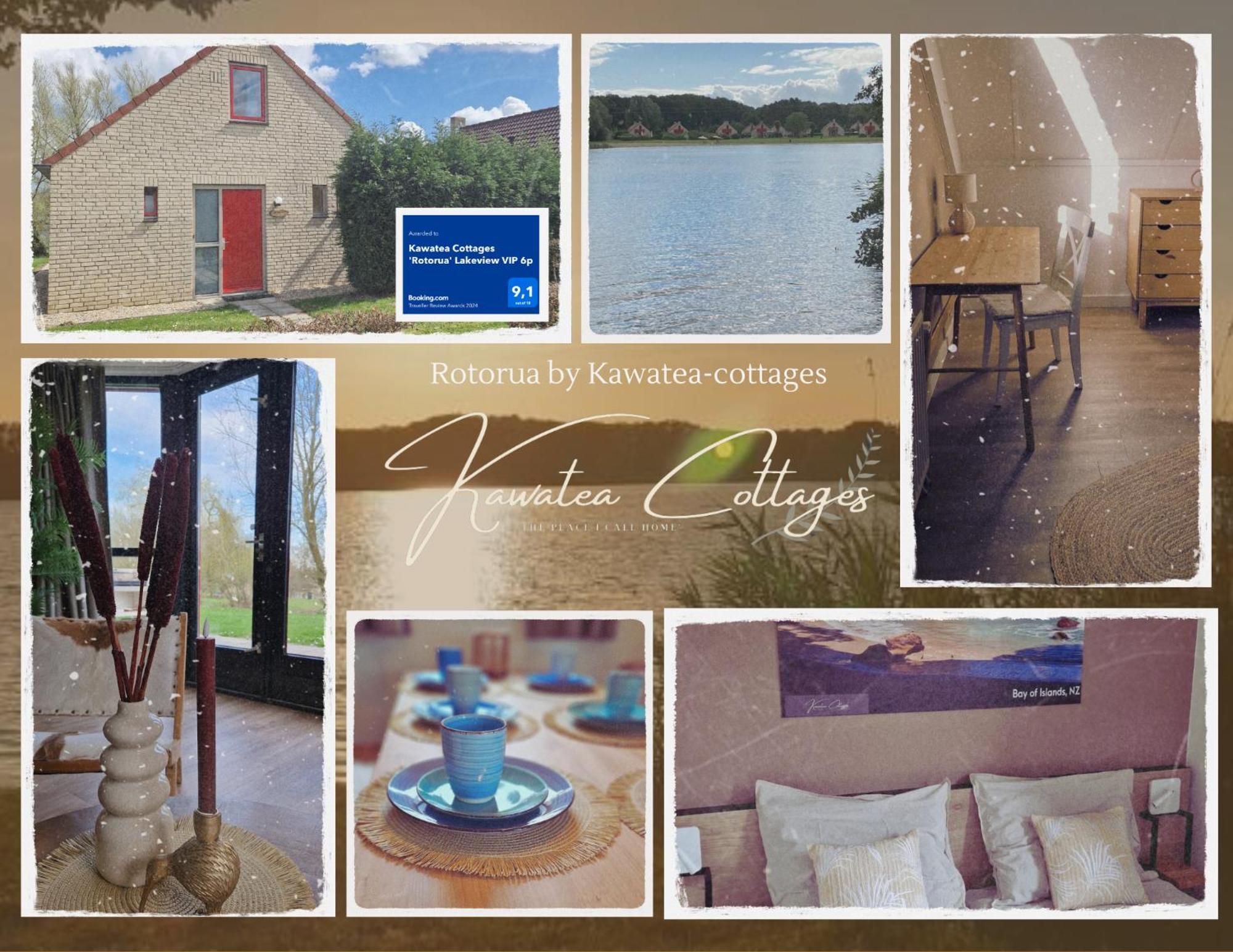 Lakeview 'Rotorua' 4-6 Pers By Kawatea Cottages Ewijk Εξωτερικό φωτογραφία